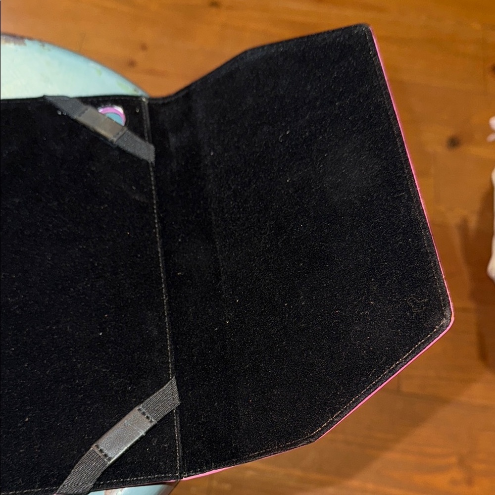 Lodis Yellow and Pink Women's Tablet clutch - Picture 6 of 8